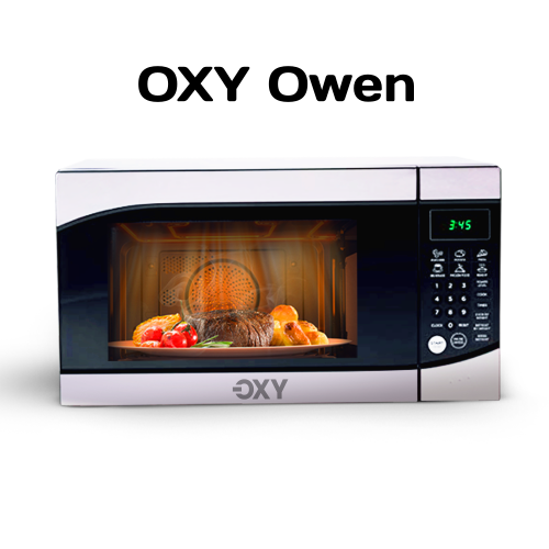 Microwave Oven Black & White